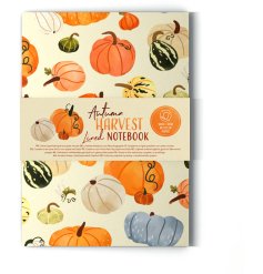 Embrace the fall season with our charming pumpkin-themed notebook