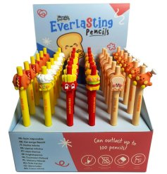 Update your child stationery with these cute foodiemals pencils