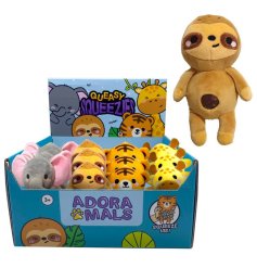 A squeezy bead toy in 4 assorted farm zoo designs. 