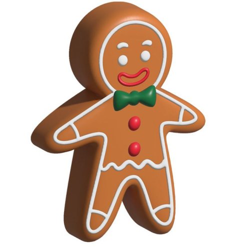 Keep up the pace with me, the lively gingerbread man!