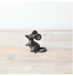 update your home deco with this on trend cast iron mouse 