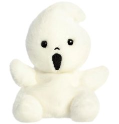Meet Palm Pal Boo Ghost - the cutest little plush toy for endless cuddles and mischief!