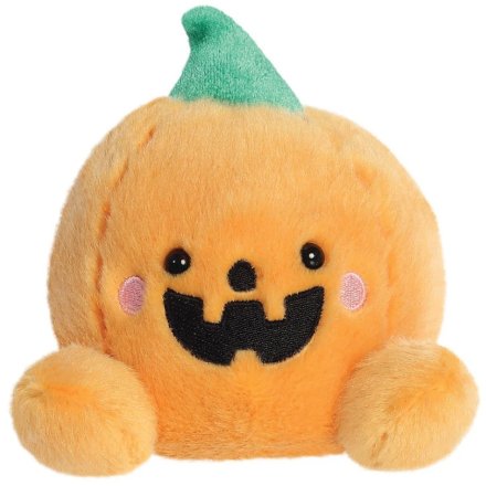 Cozy up with a pumpkin lantern toy from our cute Palm Pals collection.