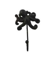 a charming storage hook made from cast iron