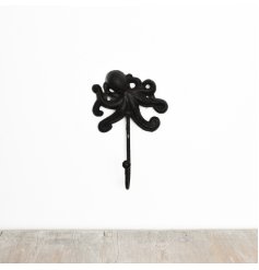 a charming storage hook made from cast iron