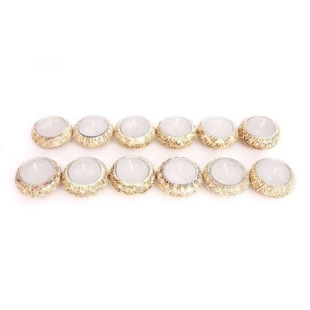 Natural T Light Holder, 5.5cm