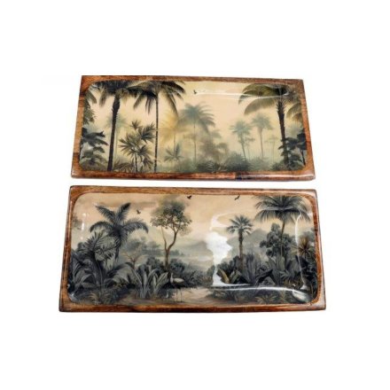 2/A Sepia Enamel Tray
