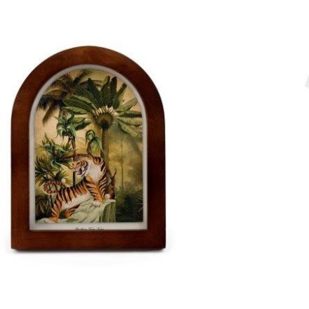 Arch Sepia Photo Frame, 7cm 