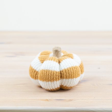 Add a dash of autumnal charm to your décor with our charming Fabric Pumpkin Décor