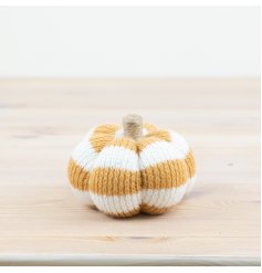 Add a dash of autumnal charm to your décor with our charming Fabric Pumpkin Décor