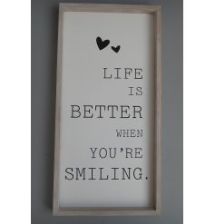 Revamp your home with this chic inspirational quote - perfect for adding personality to your living space. 