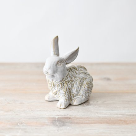 Rabbit Standing Ornament, 14.8cm