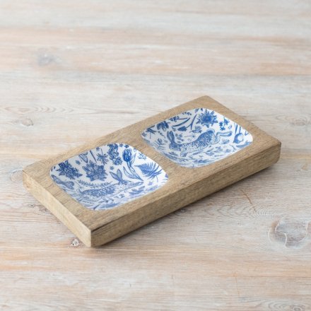 Add a touch of whimsy to your home décor with our charming Rabbit Design Enamel Tray 