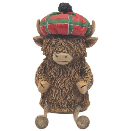 Highland Cow Tartan Hat 
