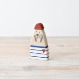 Bring a touch of the ocean into your home with our beautifully crafted wooden Sea Lion figurine. 