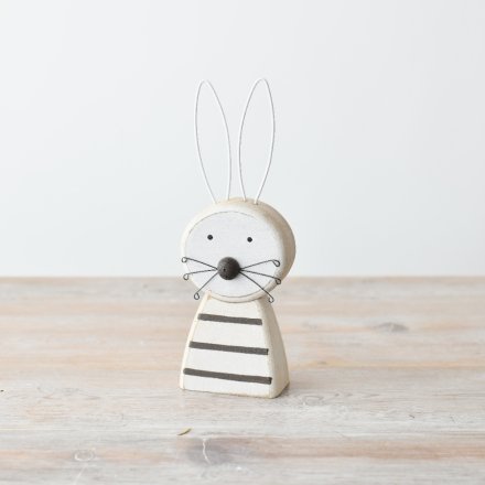 a charming little rabbit deco