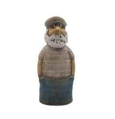 Add some country charm with this cute little boat man figure