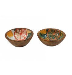 Add a pop of vibrant style to your kitchen with our 17.5cm Citrus Enamel Bowl - functional, chic, and perfect