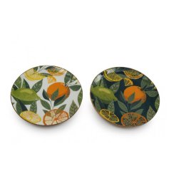 elevate your dining experience with this charming fruits plate 