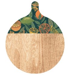 Elevate your culinary skills with our long-lasting and stylish circular cutting board #kitchengoals