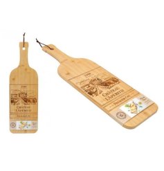 Elevate your kitchen with our stunning serving board featuring a vineyard design. Ideal for chopping and serving.