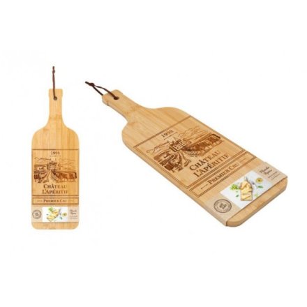 Small Chopping Board Wine Design, 50cm 