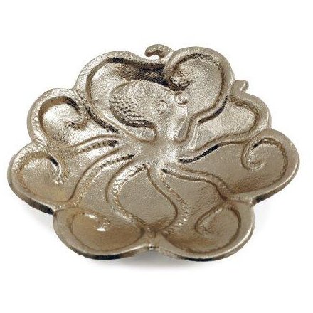 Octopus Trinket Dish Plate, 17.5cm