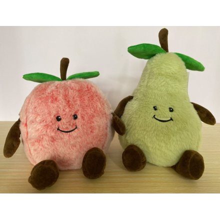 2/A Apple/pear Doorstop, 15cm 