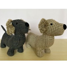 Discover the ideal house warming gift with our durable Check Dog Door Stop