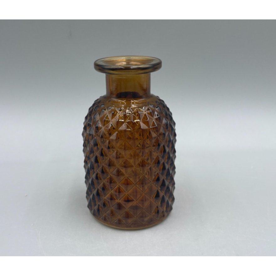 Small Patterned Bottle Vase, 9.2cm 