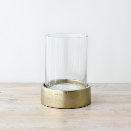 Illuminate your home with our sleek and sophisticated raw candle holder