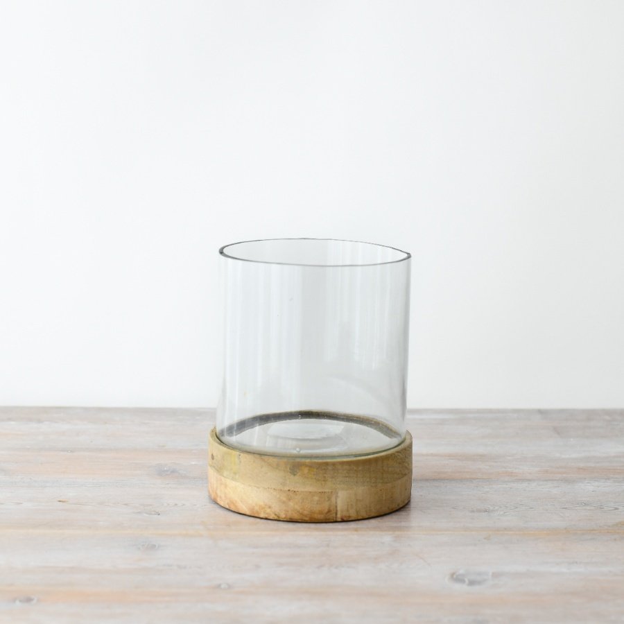 Refresh your décor with a beautiful glass candle holder for your home. 