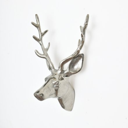 Wall Mounted Stag Ornament, 30cm 