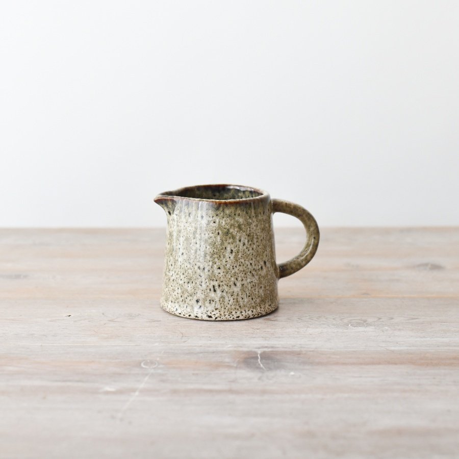 add some scandi charm to your table with this glazed jug