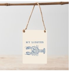 Add a dash of coastal charm to your home with My Lobster - the ultimate addition to any seaside-inspired decor. 