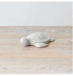 a charming sea turtle figurine ideal for indoors and outdoors