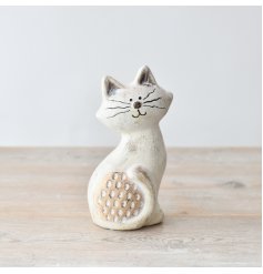 Add a purr-fect touch of whimsy to your home with our charming Cat Ornament,