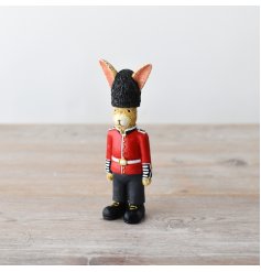 Elevate your home decor with the bravery and charm of Soldier Rabbit. The perfect addition to any space.