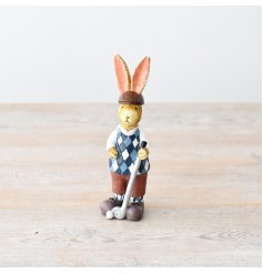 Introducing the Golf Rabbit - a charming accent for the home or a must-have for golf enthusiasts. 