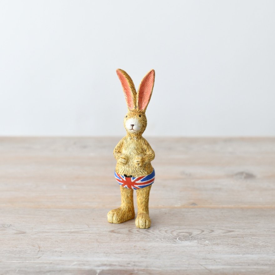 Jasper Rabbit Union Jack, 14cm 