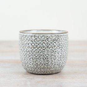 Enhance your home with style using our exquisite ceramic flowerpot