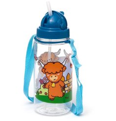 stay hydrated in style with this on trend Highland cow drinks bottle 