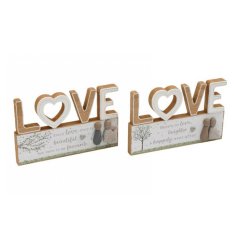 Spread love and charm in your home with our Pebble Love Decoration, a perfect addition to any space.