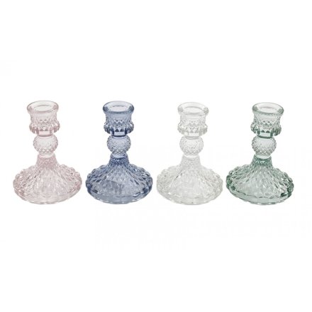 4/A Jewel Dinner Candle Holder, 10cm 