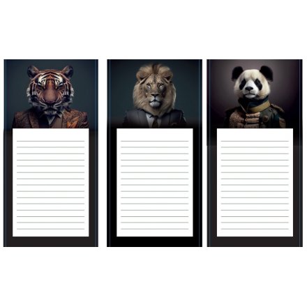 3/A Jungle Memo Pad w \ Pencil, 27cm 