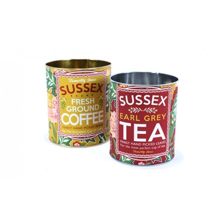 Set of 2 Sussex Tins