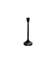 Add a touch of elegance with our chic taper candle holder in sleek black.