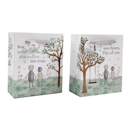 2/A Small Pebble Friends Giftbag, 23cm 
