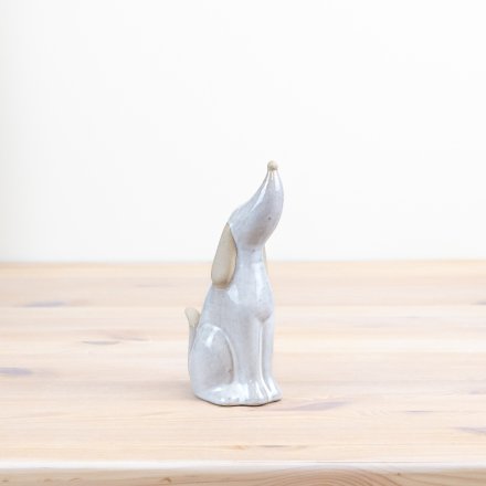 Glazed Dog Ornament, 17.5cm