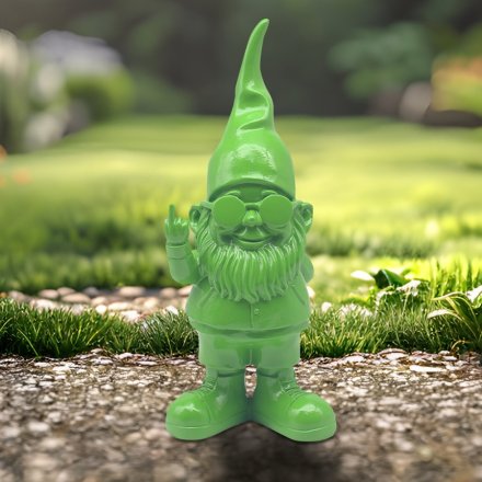 27cm Garden Green Gnome 